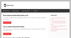 Desktop Screenshot of coolbeardstyles.com